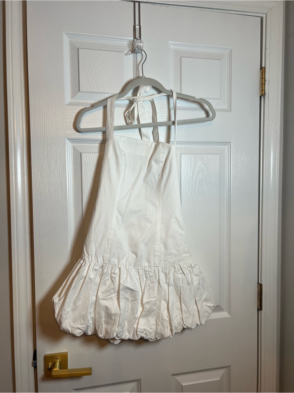 New LIONESS Sofia Mini Dress in Porcelain - Picture 4 of 7